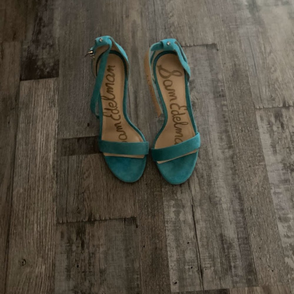 Sam Edelman Turiquoise Heels